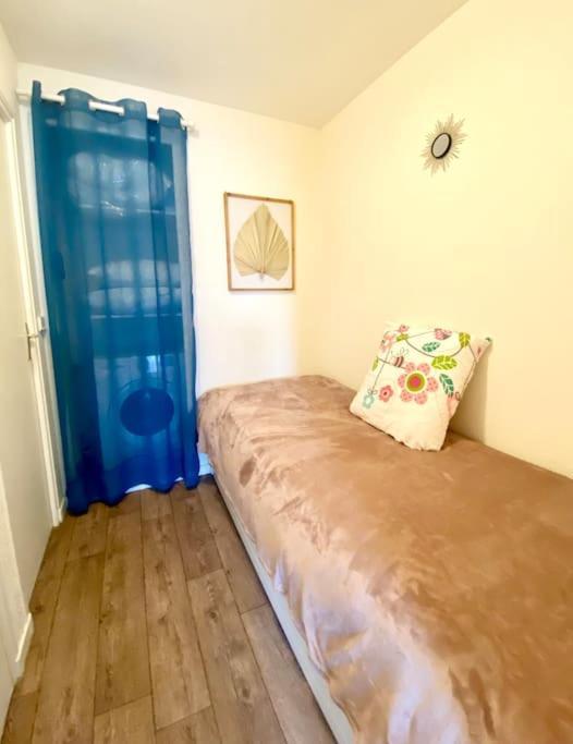Studio Entre Mer Et Dunes Avec Balcon Vue Laterale Mer 50M Plage Pour 3 Pers Wifi Menage Compris Fort-Mahon-Plage Extérieur photo